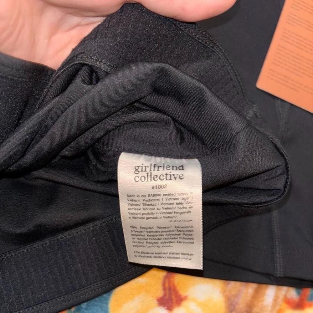 Girlfriend-collective Women's Black Top - Picture 3 of 3